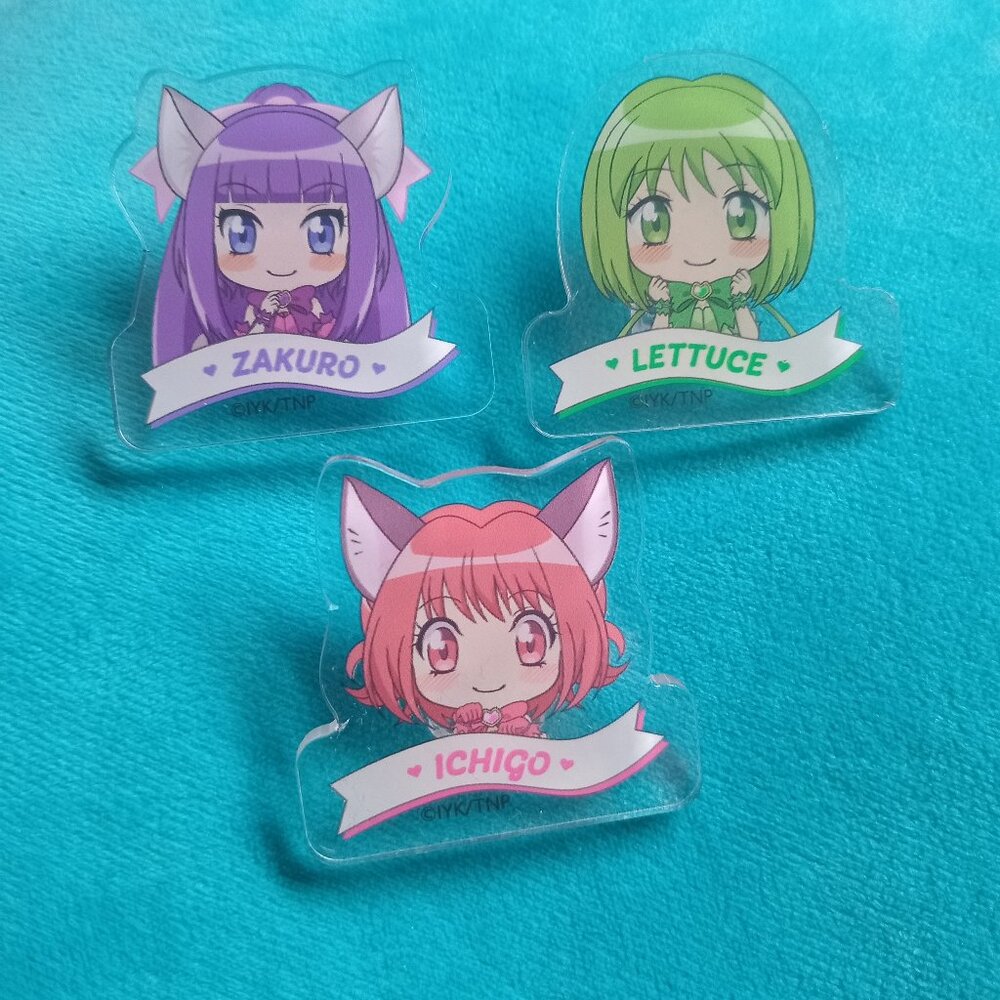 Tokyo Mew Mew New Stationary Clips